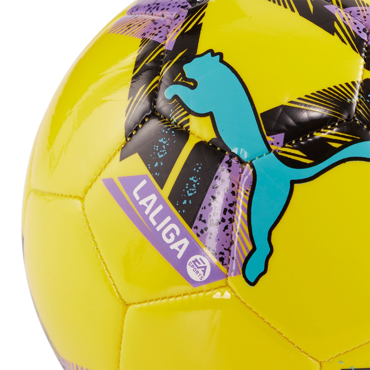 Mini Bola de Futebol Orbita LaLiga1 Hybrid 2024-2025 Amarelo-3
