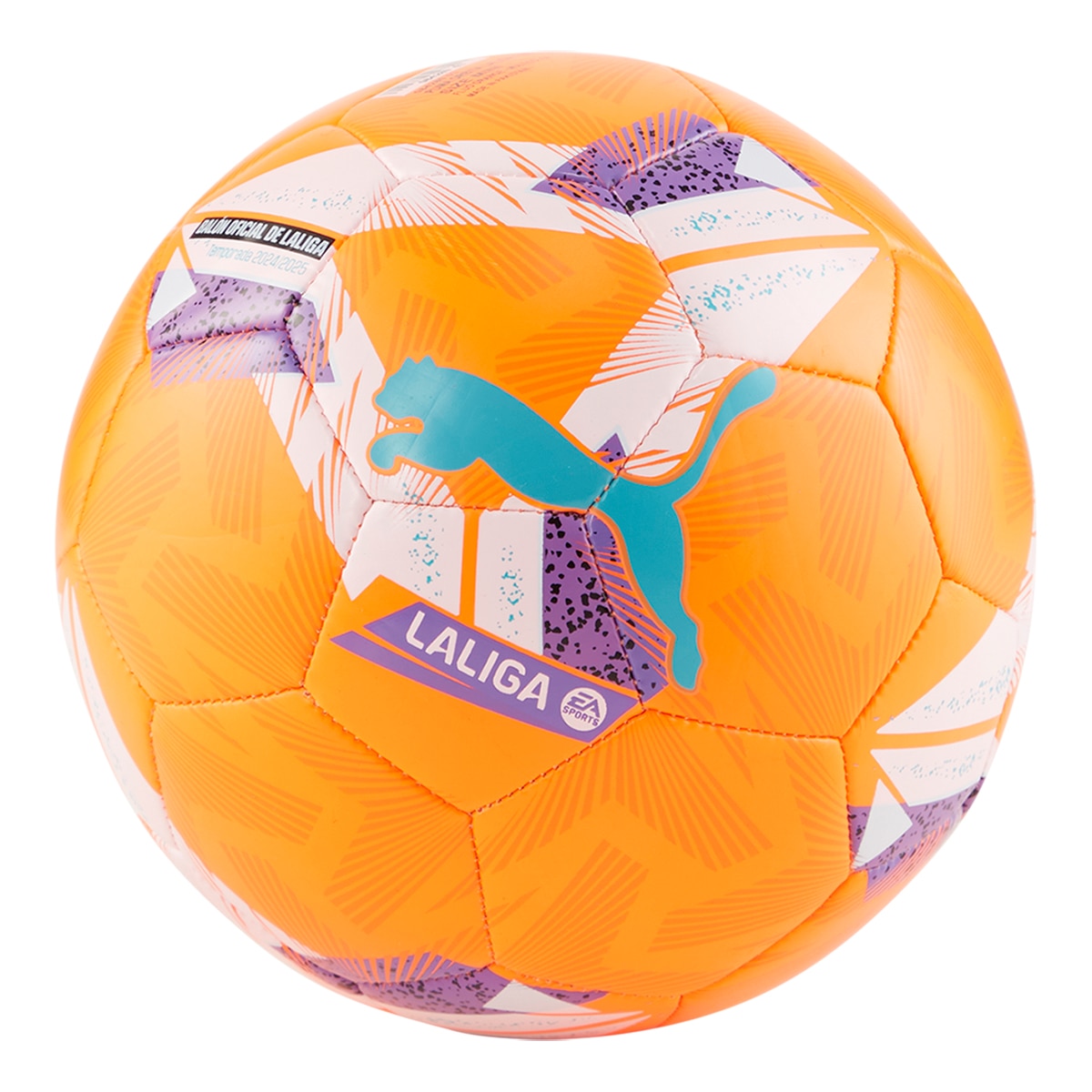 Mini Bola de Futebol Órbita LaLiga1 Hybrid 2024-2025 Laranja-1