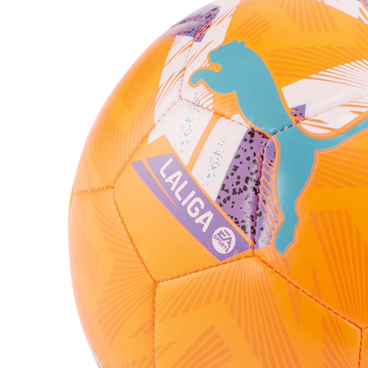 Mini Bola de Futebol Órbita LaLiga1 Hybrid 2024-2025 Laranja-3