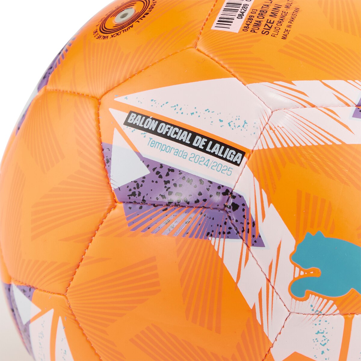 Mini Bola de Futebol Órbita LaLiga1 Hybrid 2024-2025 Laranja-4