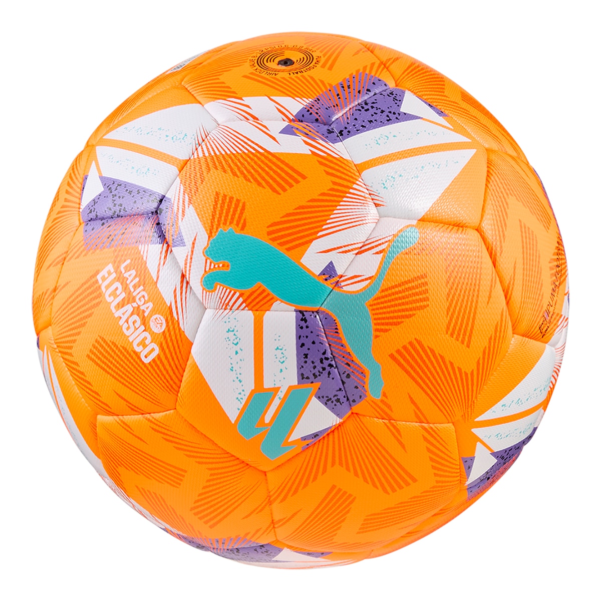 Bola de Futsal Órbita La Liga1 Hybrid El Clásico 2024-2025 Laranja-1