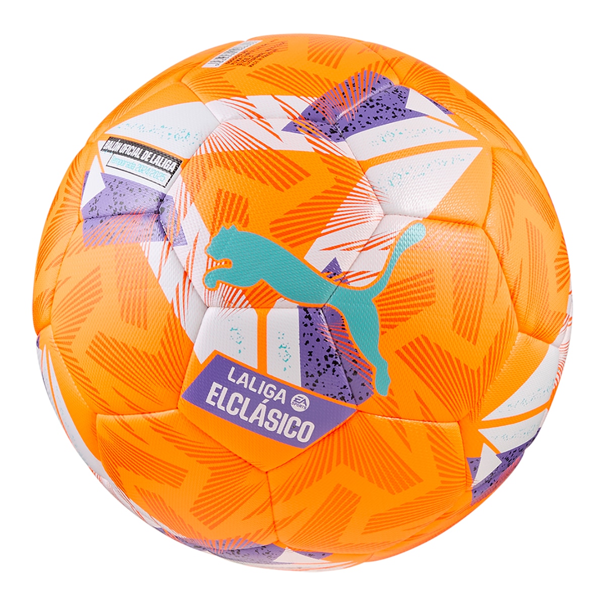Bola de Futsal Órbita La Liga1 Hybrid El Clásico 2024-2025 Laranja-2
