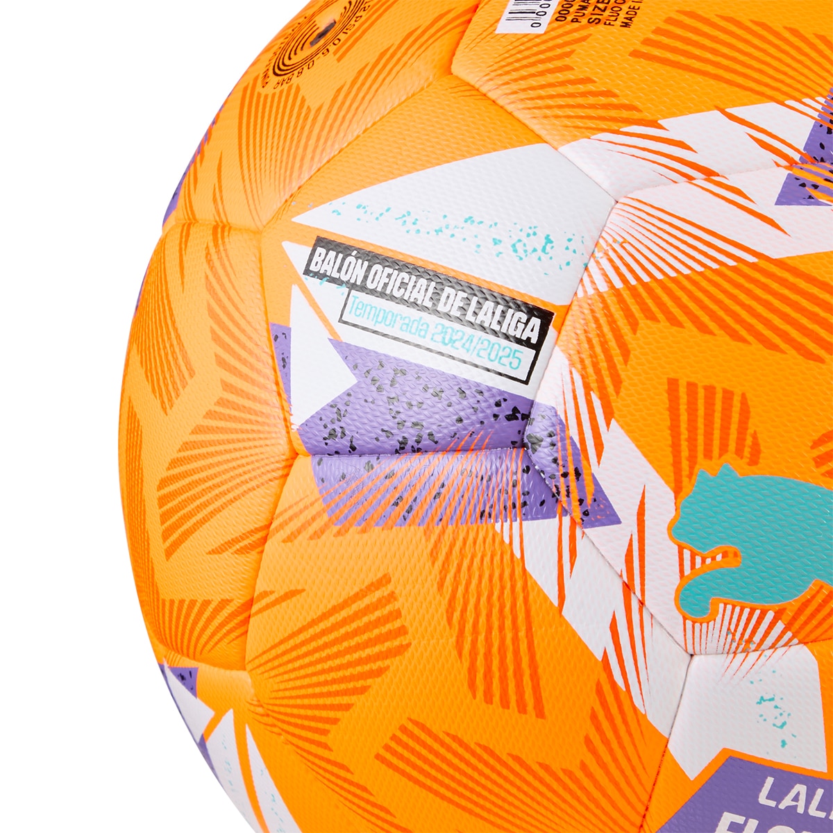 Bola de Futsal Órbita La Liga1 Hybrid El Clásico 2024-2025 Laranja-3