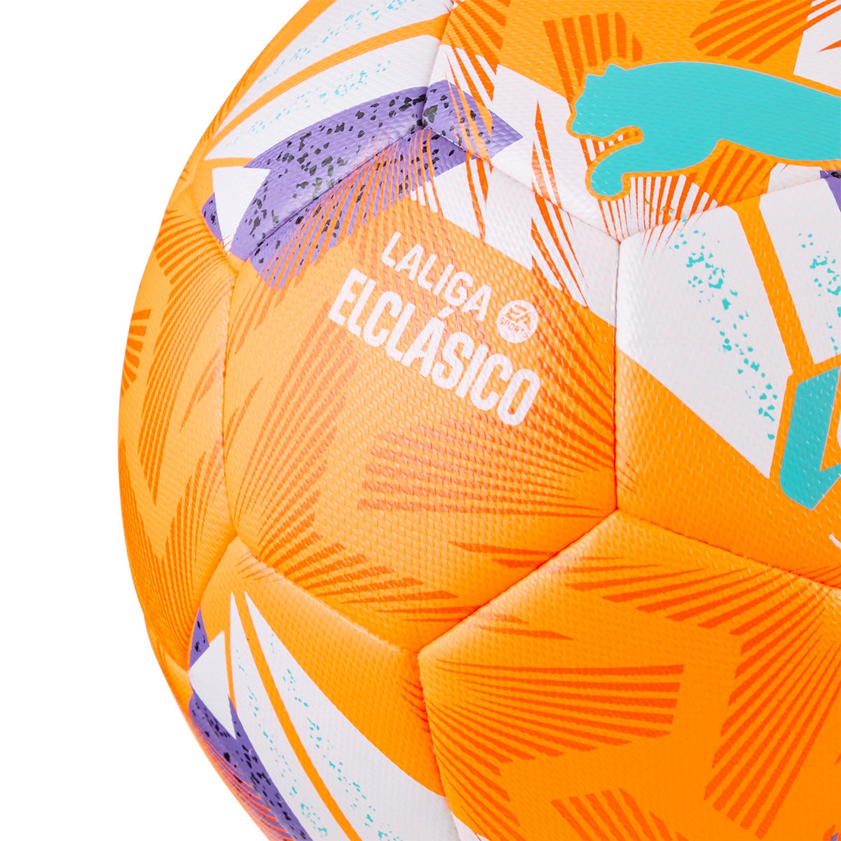 Bola de Futsal Órbita La Liga1 Hybrid El Clásico 2024-2025 Laranja-4