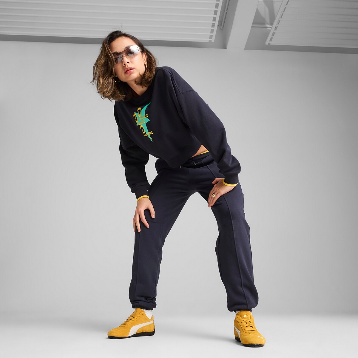Calças de Mulher Road To Unity Sweatpants TR cl Azul-4