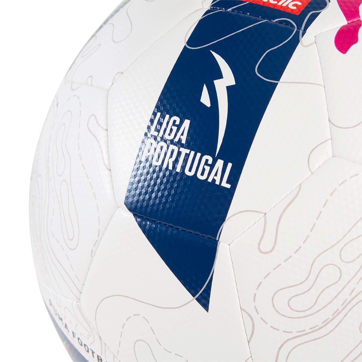 Bola de Futebol Orbita Liga Portugal Réplica Branco-3