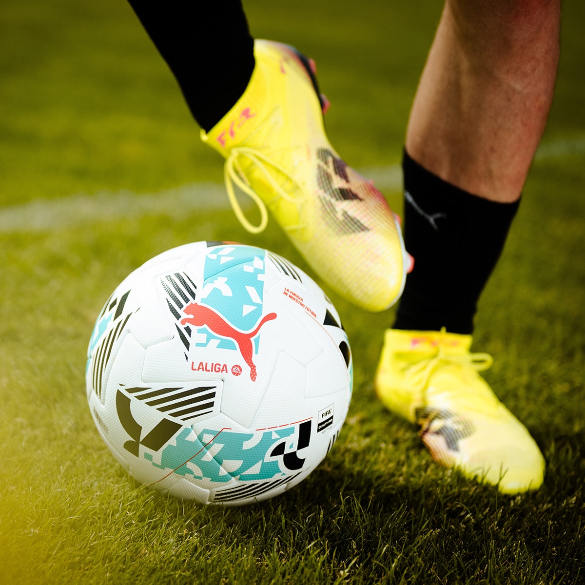 Bola de Futebol Orbita LaLiga 1 (FIFA Quality) WP Branco-4