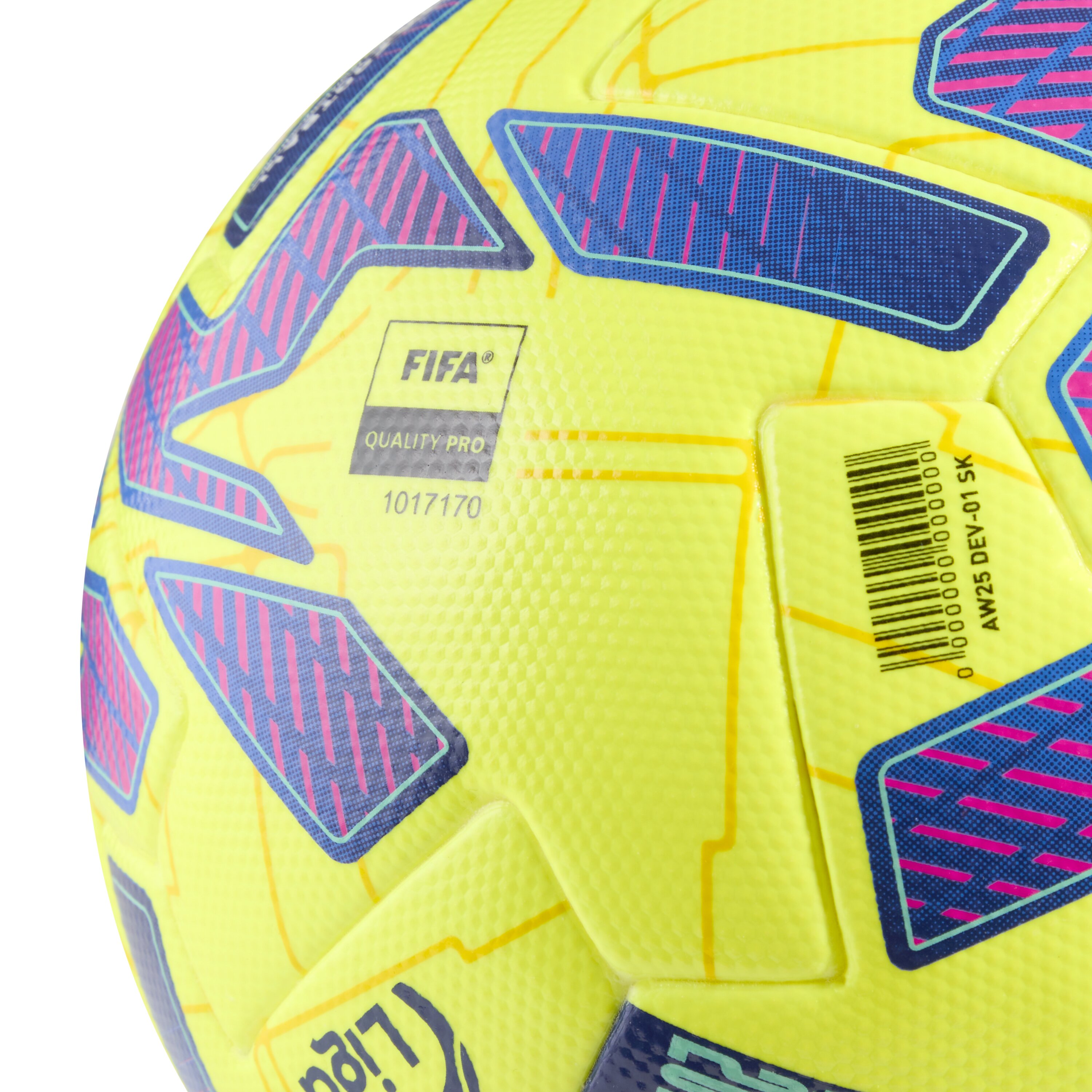 Bola de Futebol Orbita Liga F (FIFA Quality Pro) Unissexo Amarelo-2
