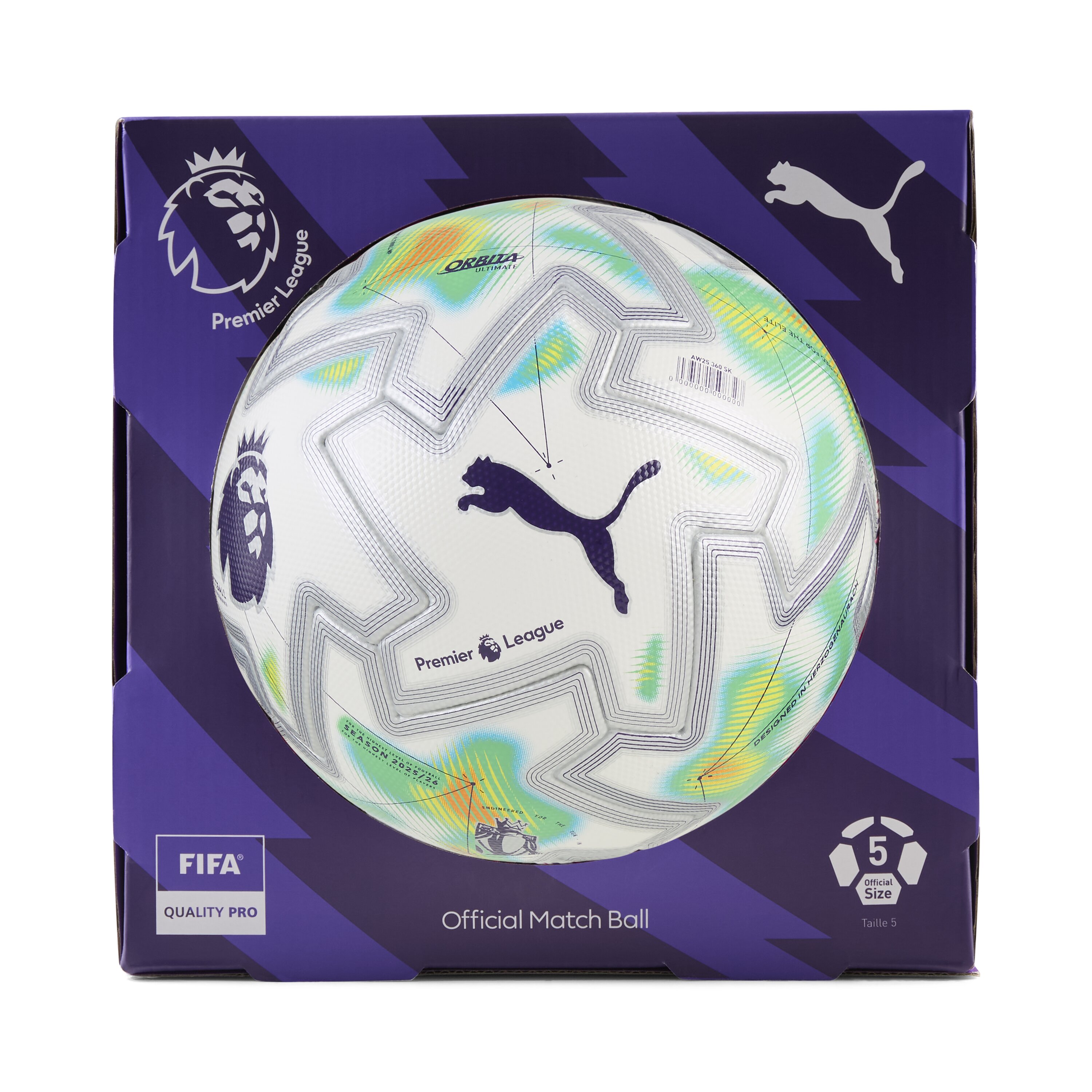 Bola de Futebol Orbita Ultimate PL Thrill (FIFA Quality Pro) WP Unisex Puma Branco-2