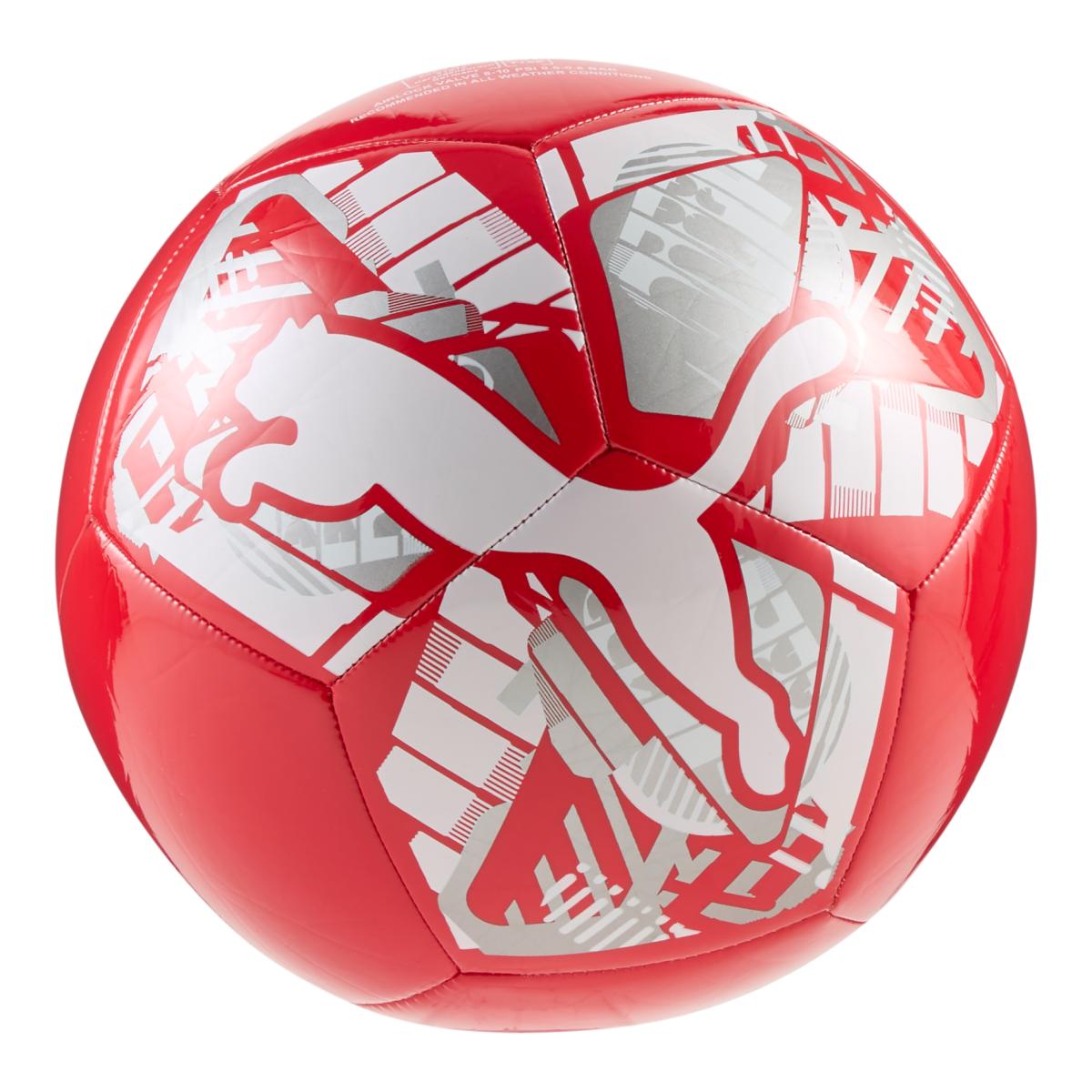 Bola de Futebol Unissexo Big Cat Ball Vermelho-1