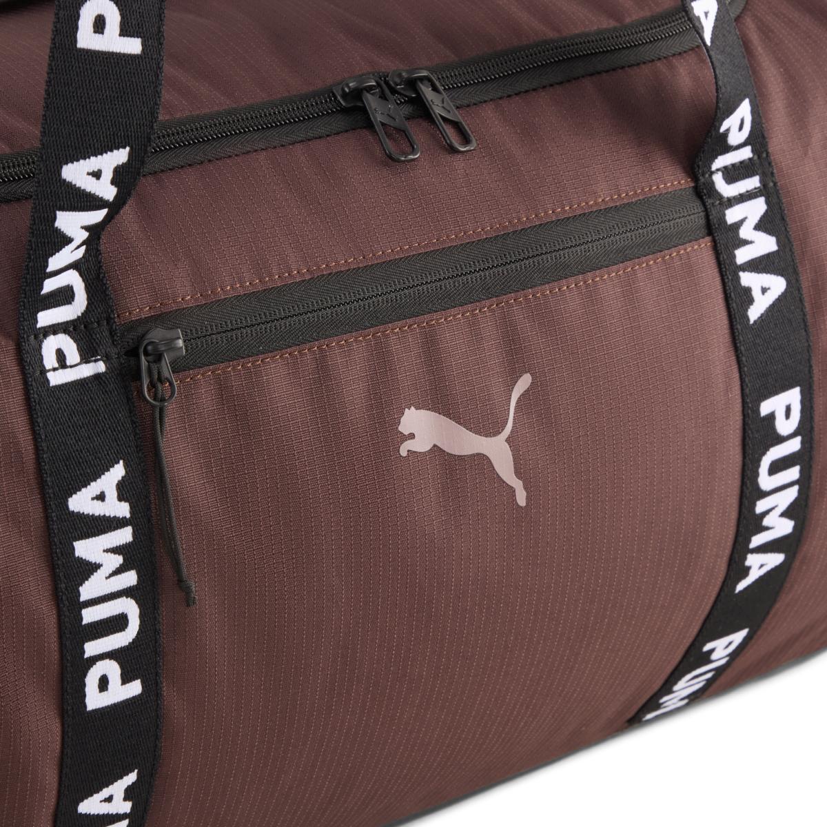 Bolsa de deporto Unisex AT ESS barrel Puma Castanho-3