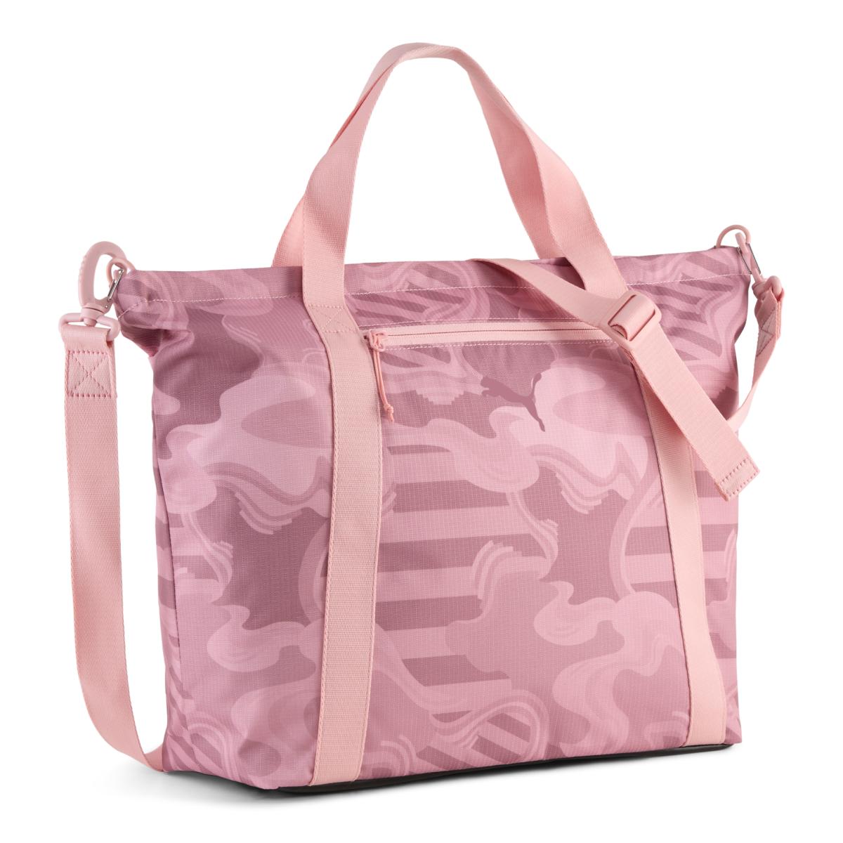 Bolsa de deporto de Transporte Unisex AT ESS CONCEPT 2 Shopper Puma Rosa-1