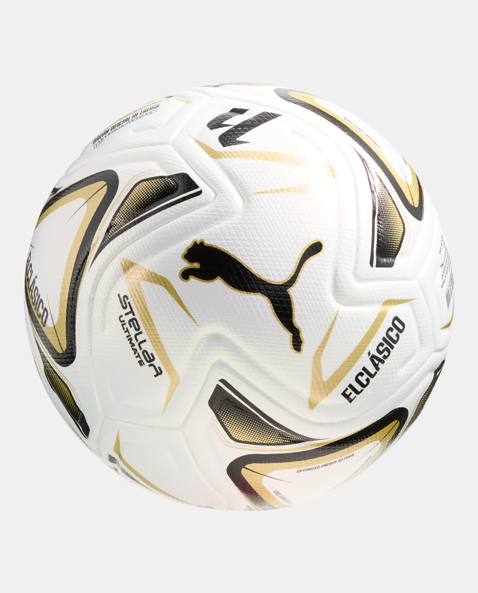 Balones de Futbol STELLAR NITRO Ultimate LALIGA ELClasico (FIFA Q Pro) WP Puma - Blanco Blanco-2
