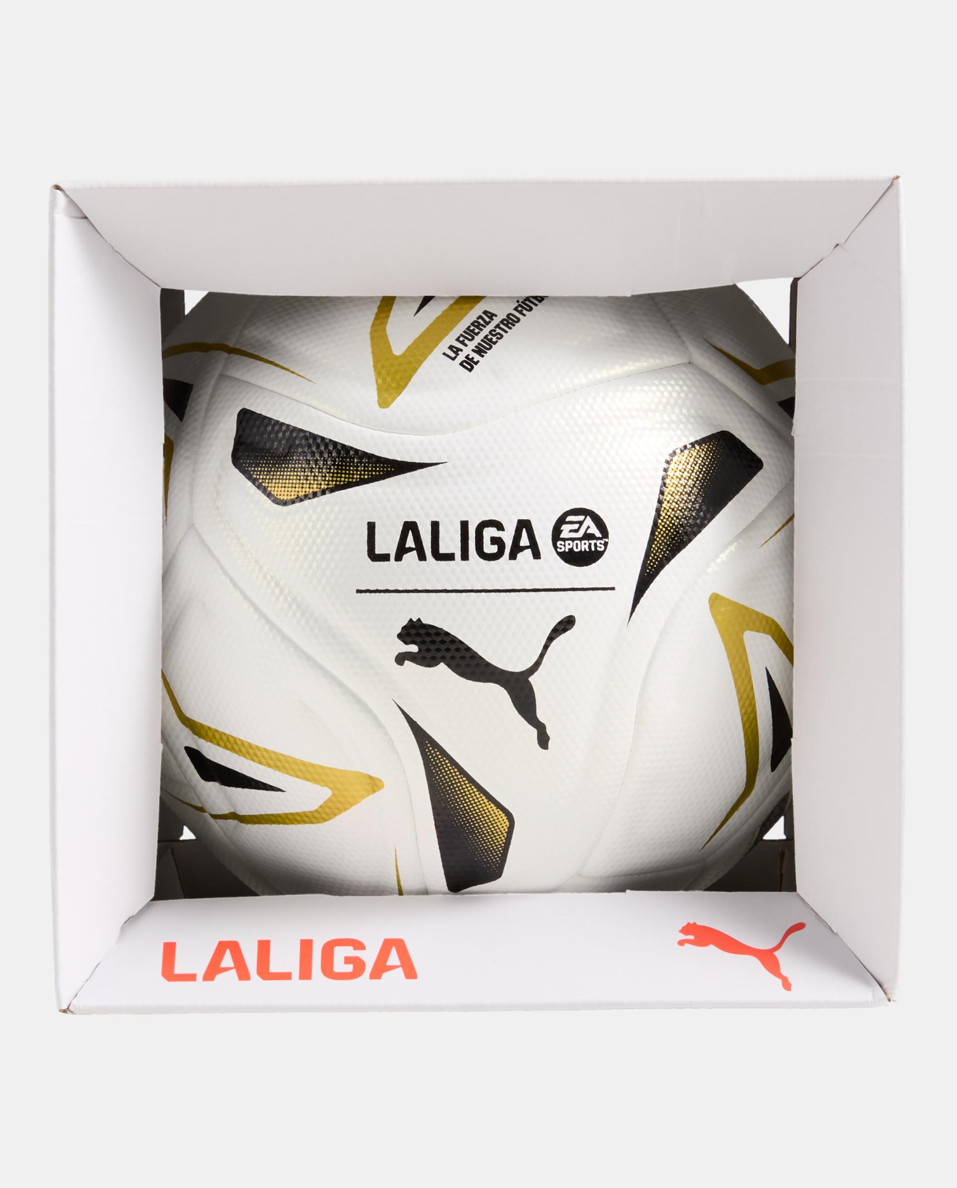 Bola de Futebol  STELLAR Cup LALIGA ELClasico WP Puma Branco-3