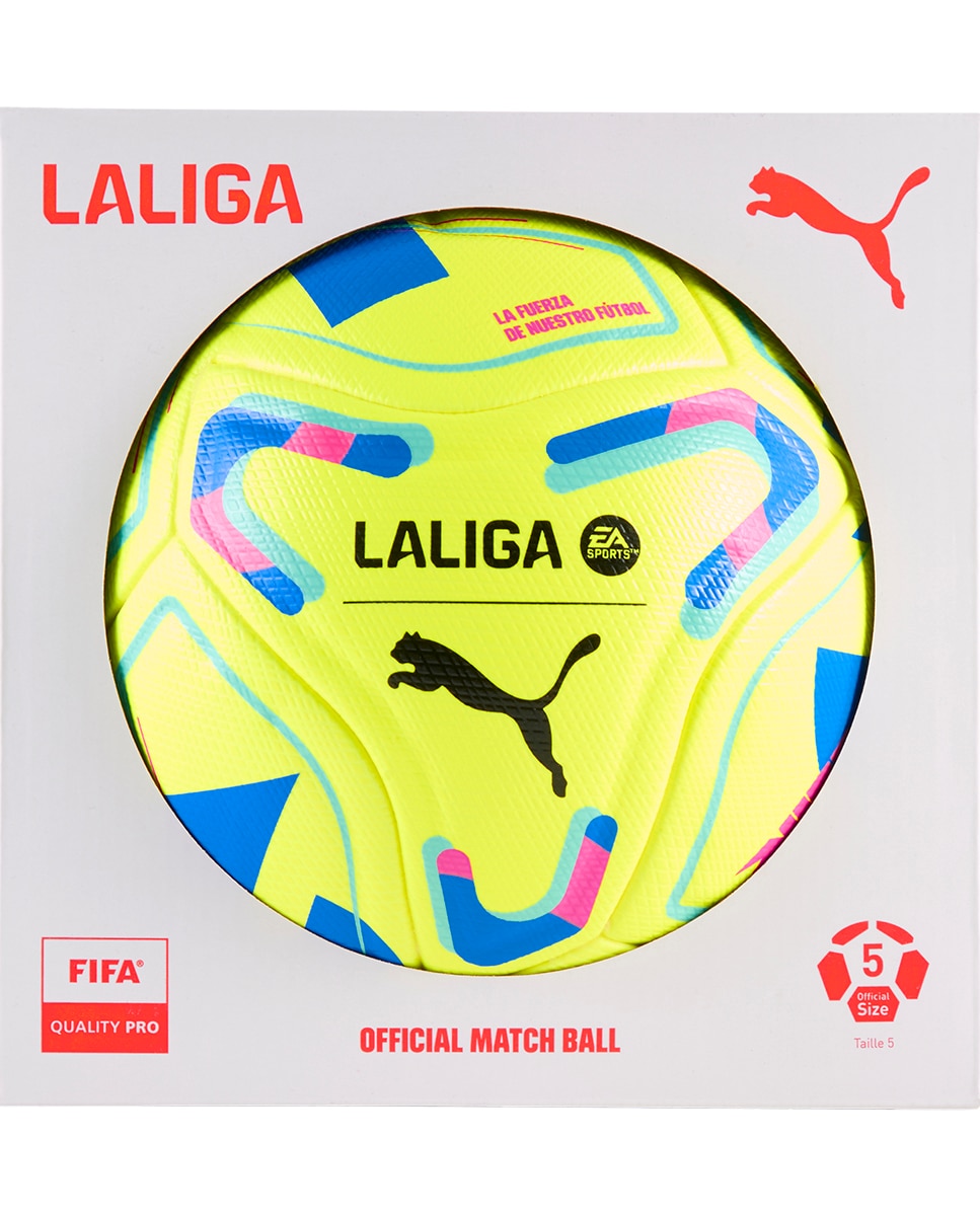 Imagen 5 de Balones de Futbol STELLAR NITRO Ultimate LALIGA Hi-Viz (FIFA Quality Pro) WP Puma - Amarillo Amarillo