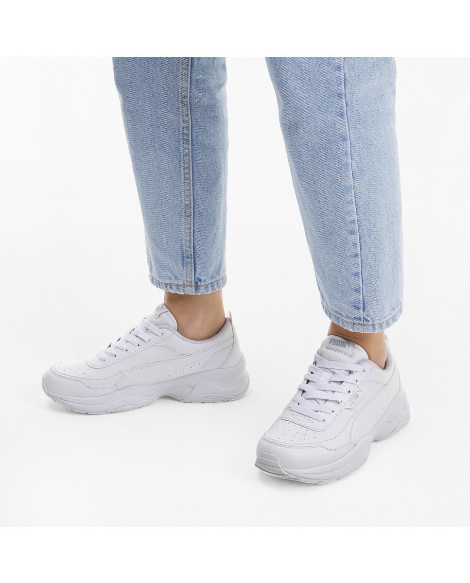Sapatilhas casual de mulher Cilia Mode Puma Branco-7