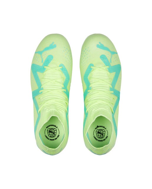 Chuteiras de Futebol de Criança Future Match FG/AG Amarelo / Verde-2