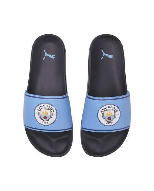 Chinelos Unissexo Leadcat 2.0 Manchester City FC Azul-3