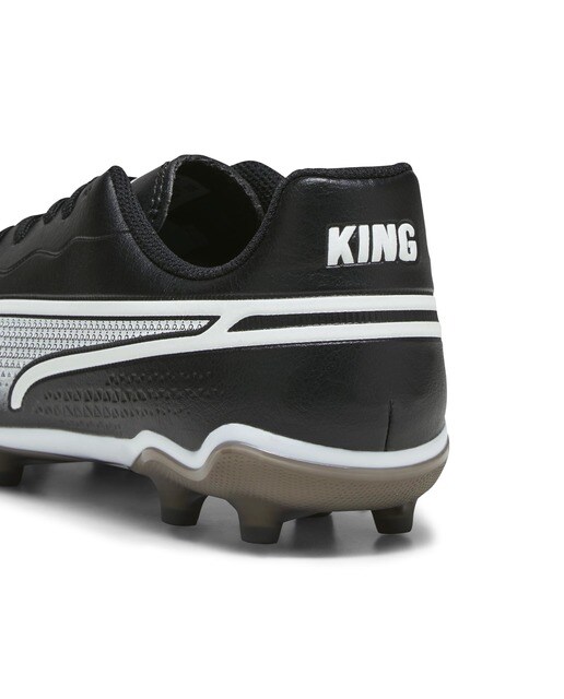 Chuteiras de Futebol de Criança King Match FG/AG Preto-4