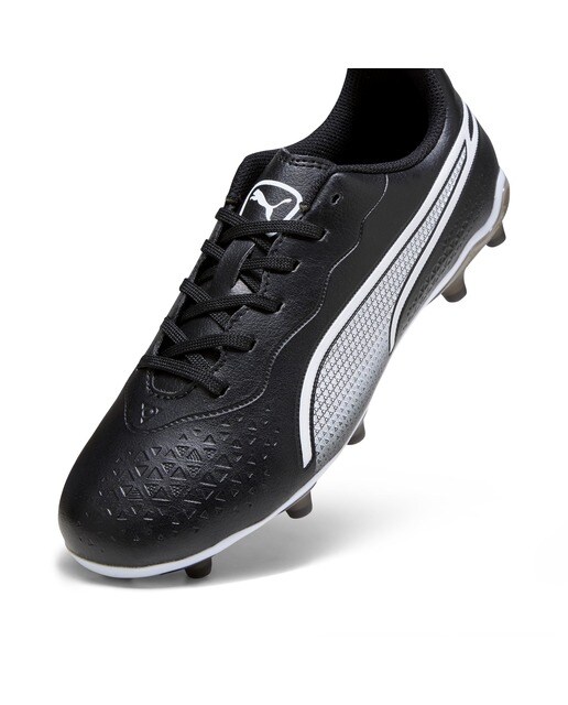 Chuteiras de Futebol de Criança King Match FG/AG Preto-5