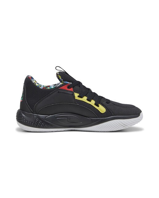 Sapatilhas de Basquetebol de Homem Court Rider Chaos Preto-1