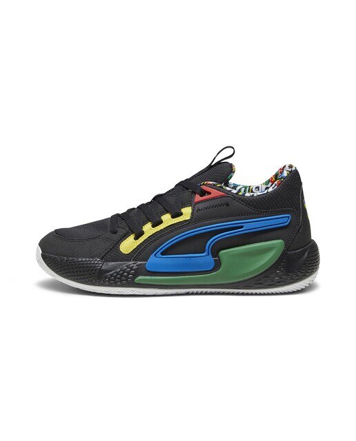 Sapatilhas de Basquetebol de Homem Court Rider Chaos Preto-4