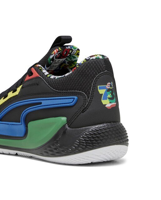 Sapatilhas de Basquetebol de Homem Court Rider Chaos Preto-6