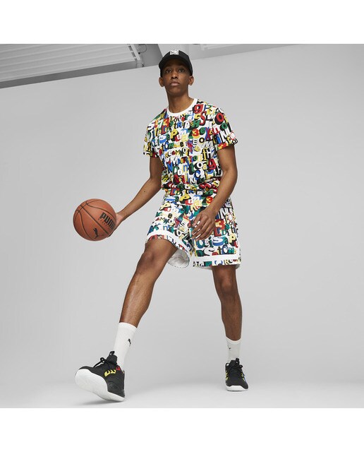 Sapatilhas de Basquetebol de Homem Court Rider Chaos Preto-7