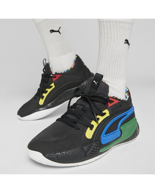 Sapatilhas de Basquetebol de Homem Court Rider Chaos Preto-8
