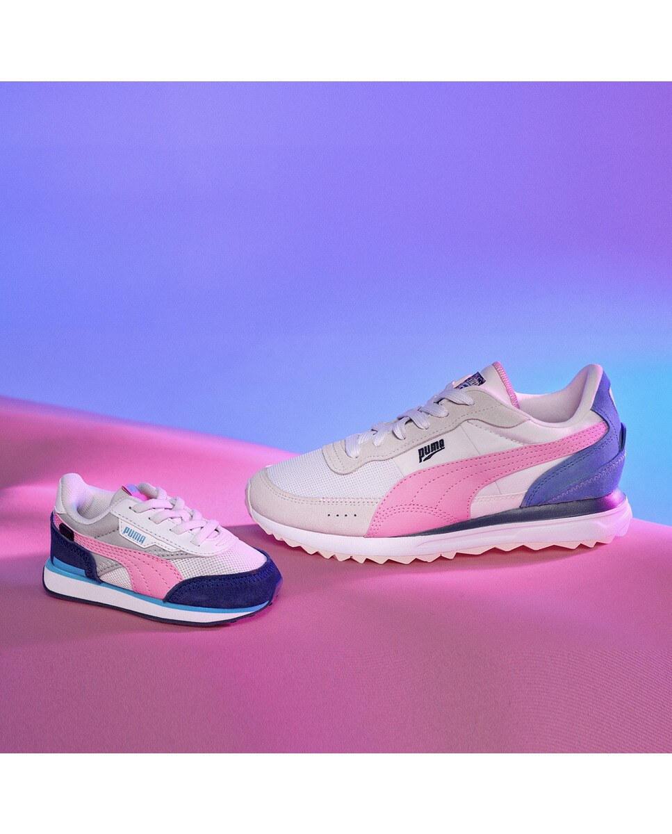Sapatilhas Casual de Criança Future Rider Splash PS Puma x Forever. Cristina Pedroche Branco-6