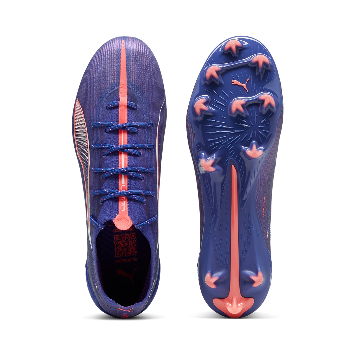 Chuteiras de Futebol de Homem King Ultimate FG/AG Branco / Azul-3
