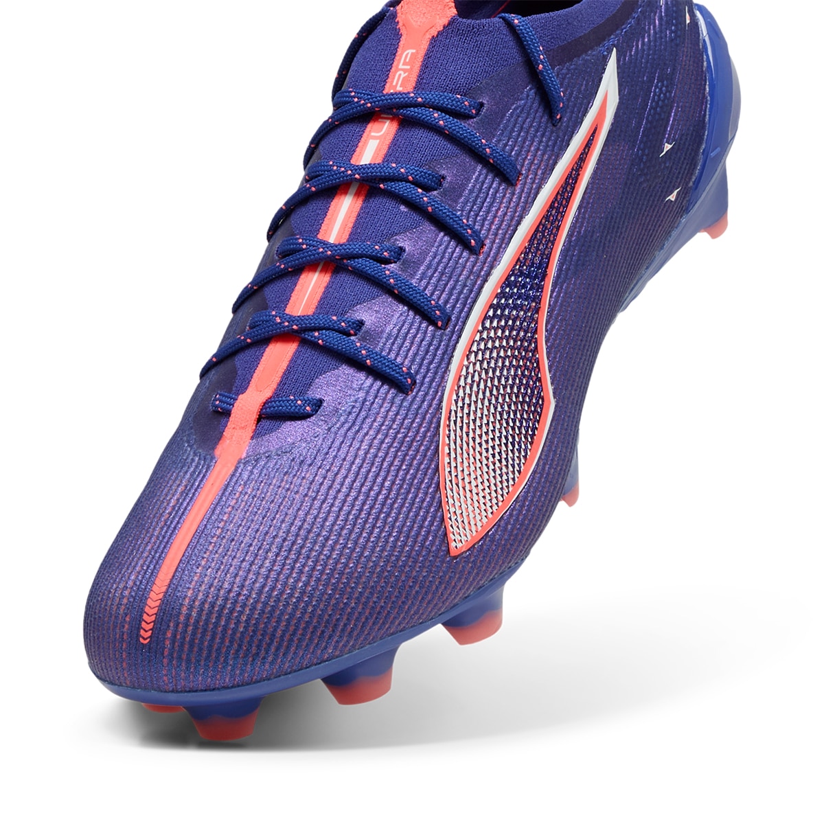 Chuteiras de Futebol de Homem King Ultimate FG/AG Branco / Azul-6