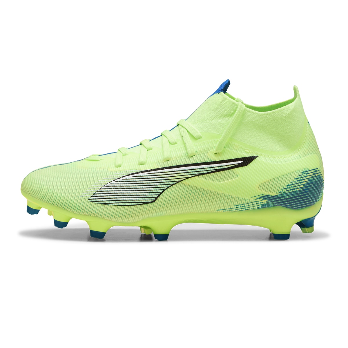 Chuteiras de Futebol de Mulher Ultra 5 Match+ FG/AG Wn'S Verde / Azul-3