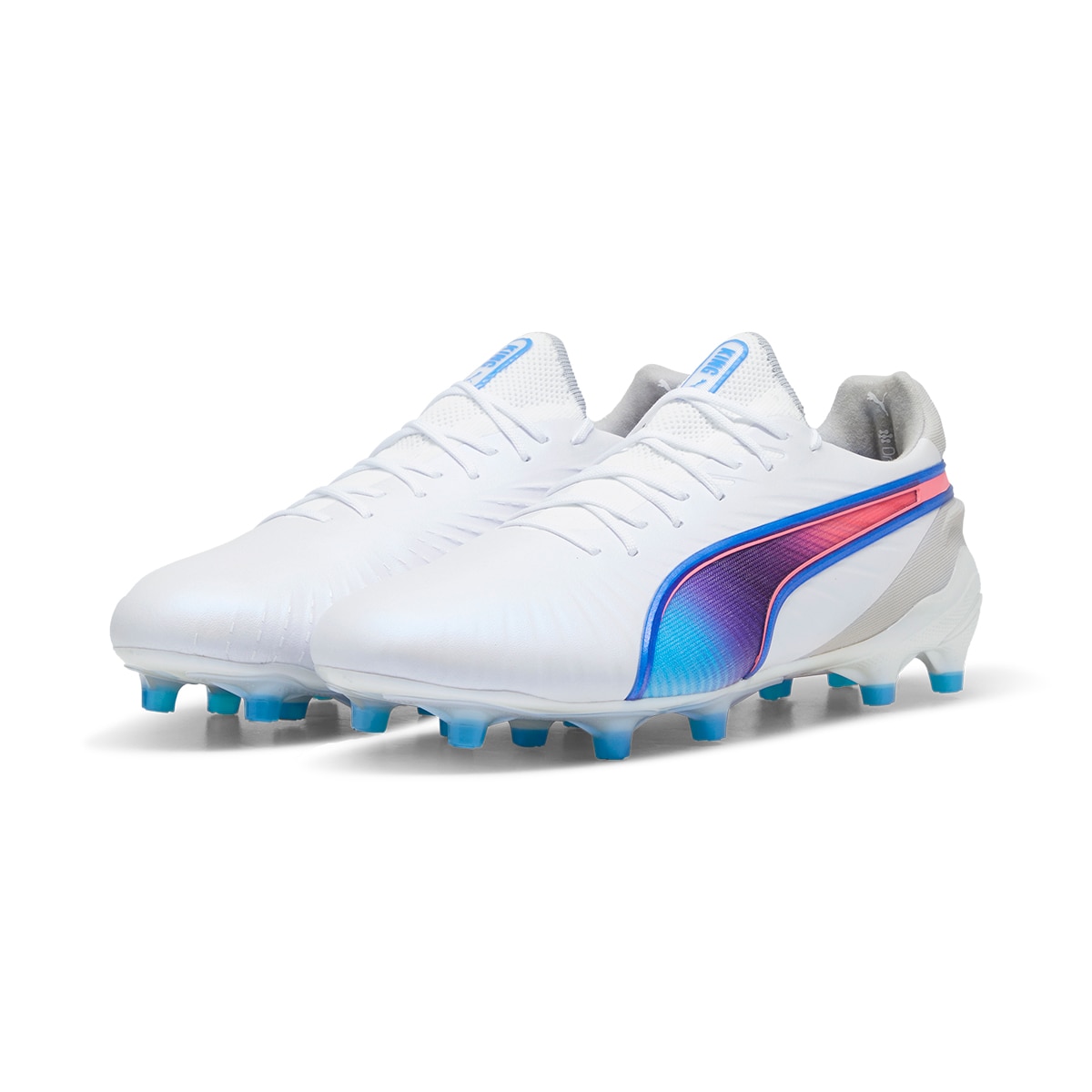 Chuteiras de Futebol de Homem King Ultimate FG/AG Branco / Azul-2