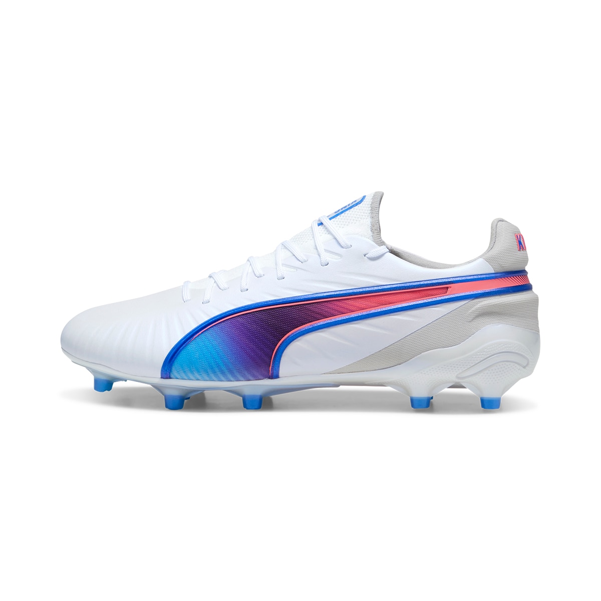 Chuteiras de Futebol de Homem King Ultimate FG/AG Branco / Azul-4