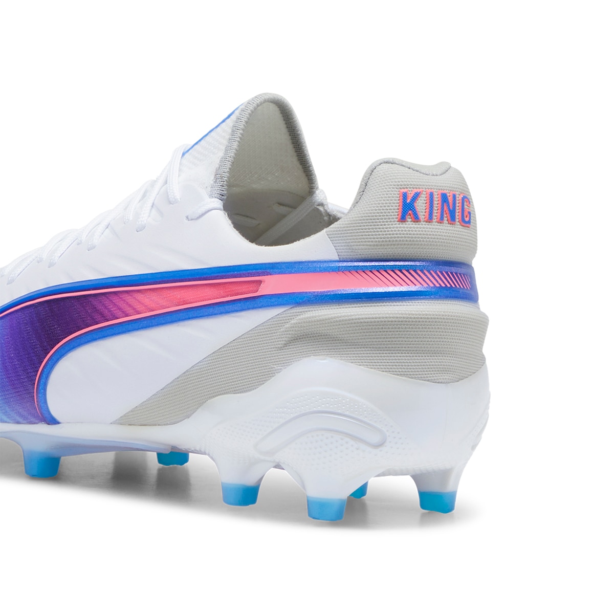 Chuteiras de Futebol de Homem King Ultimate FG/AG Branco / Azul-6