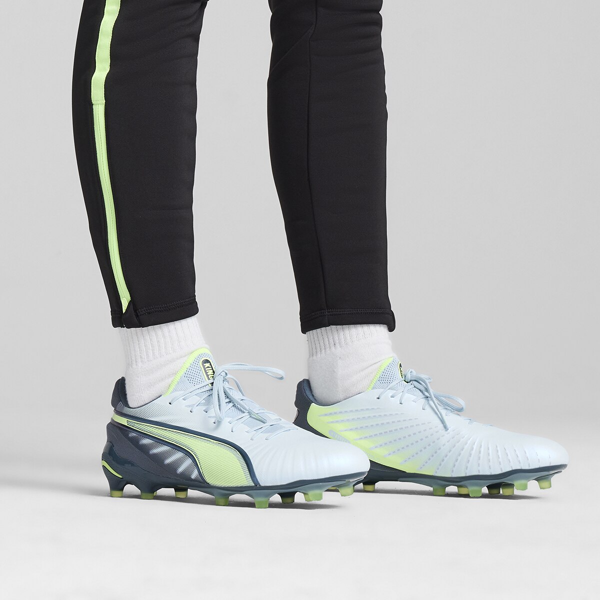 Chuteiras de Futebol de Homem King Ultimate FG/AG Cinzento / Azul-7