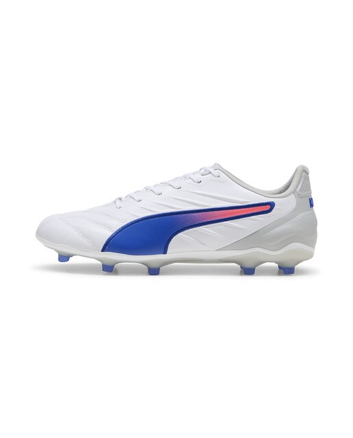 Chuteiras de Futebol de Homem King Pro FG/AG Branco / Azul-4