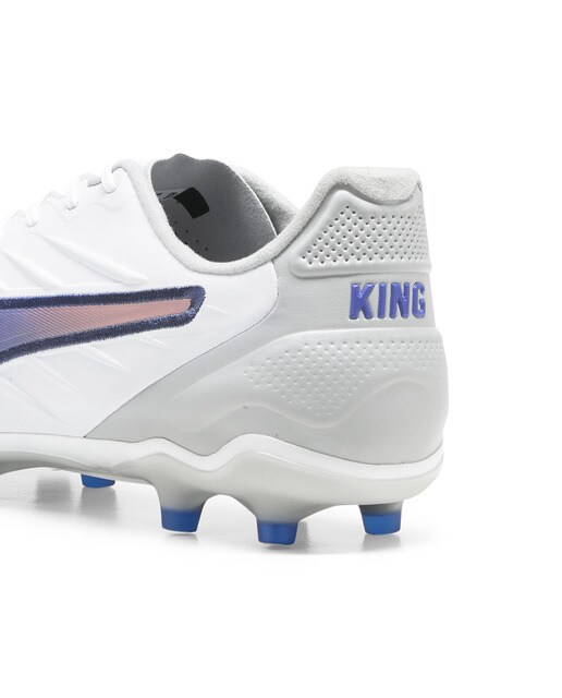 Chuteiras de Futebol de Homem King Pro FG/AG Branco / Azul-5
