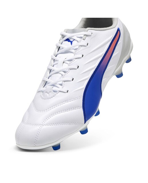 Chuteiras de Futebol de Homem King Pro FG/AG Branco / Azul-6