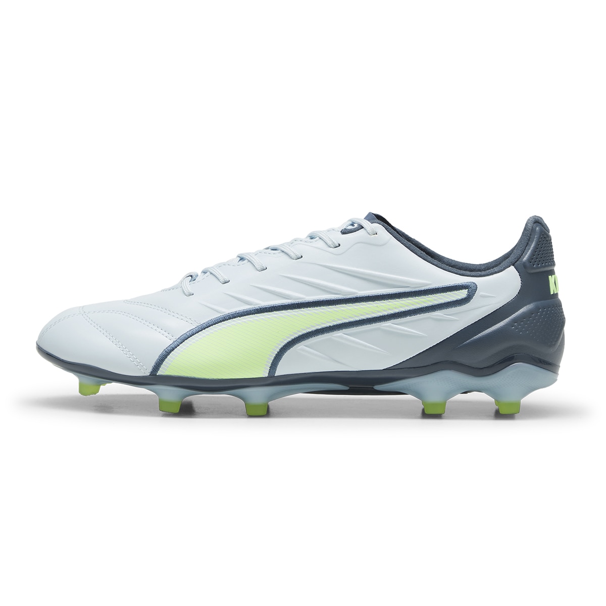 Botas de fútbol de hombre King Pro FG/AG Puma 40/6.5 Gris / Azul