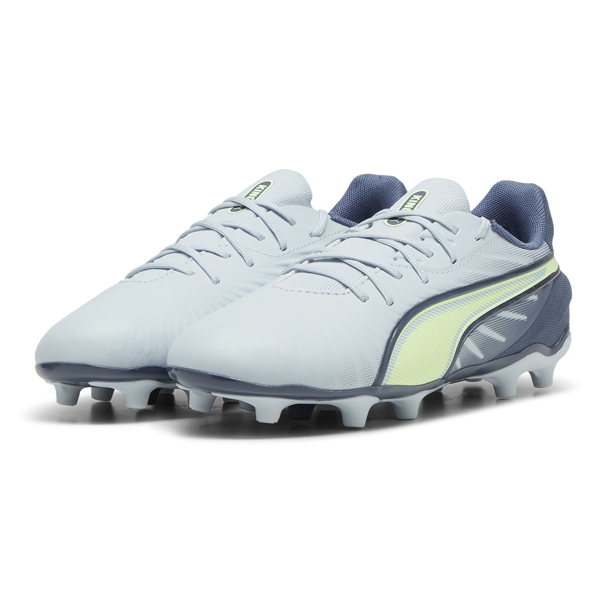 Chuteiras de Futebol de Criança King Match FG/AG Jr Cinzento / Azul-2