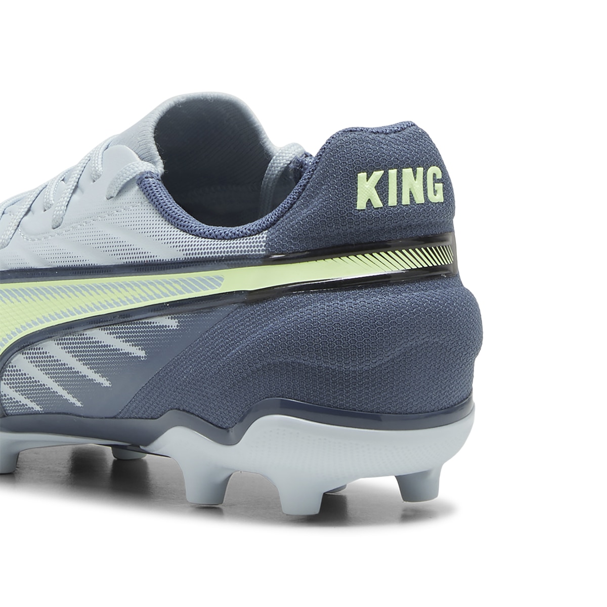 Chuteiras de Futebol de Criança King Match FG/AG Jr Cinzento / Azul-6