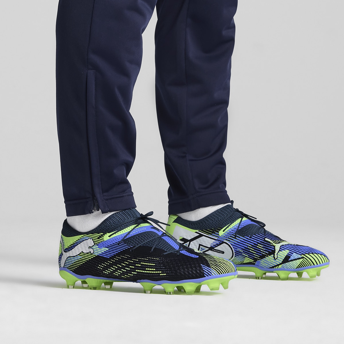 Chuteiras de Futebol de Homem Future 7 Pro+ FG/AG Cinzento / Estampado-7