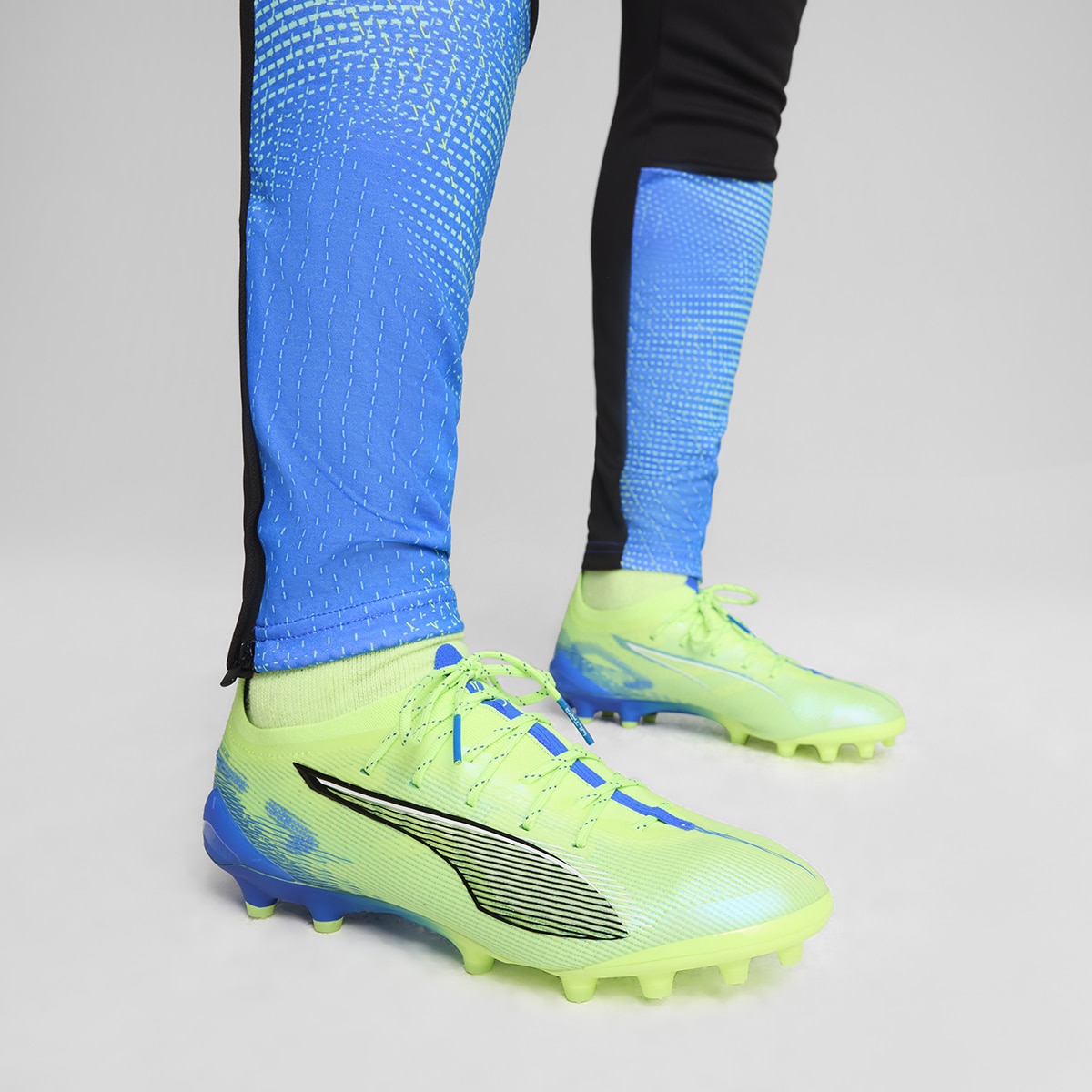 Chuteiras de Futebol de Homem Ultra 5 Ultimate AG Verde / Azul-7