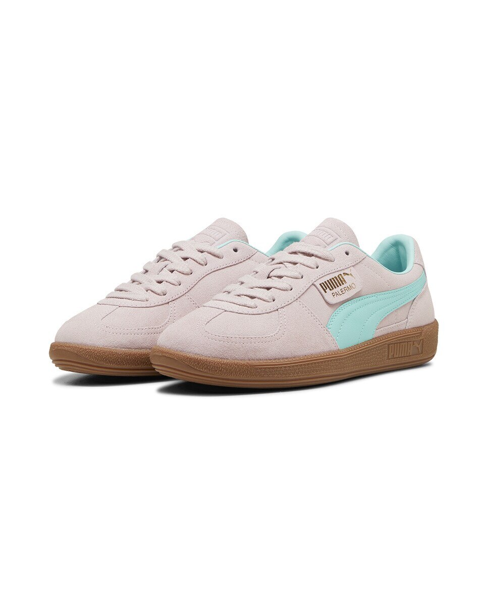 Sapatilhas Casual de Mulher Palermo Rosa / Azul-2