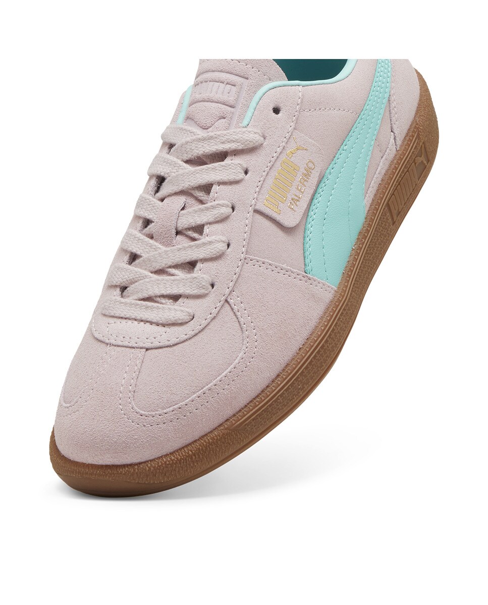 Sapatilhas Casual de Mulher Palermo Rosa / Azul-5