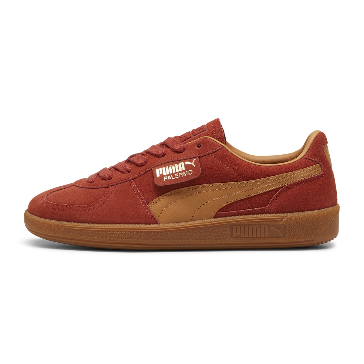 Sapatilhas Casual de Homem Suede Vermelho-1
