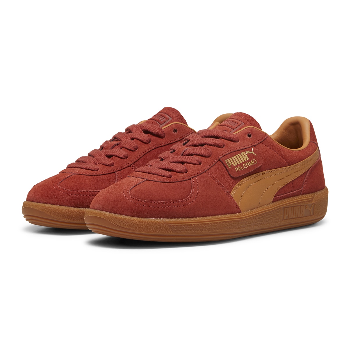Sapatilhas Casual de Homem Suede Vermelho-2