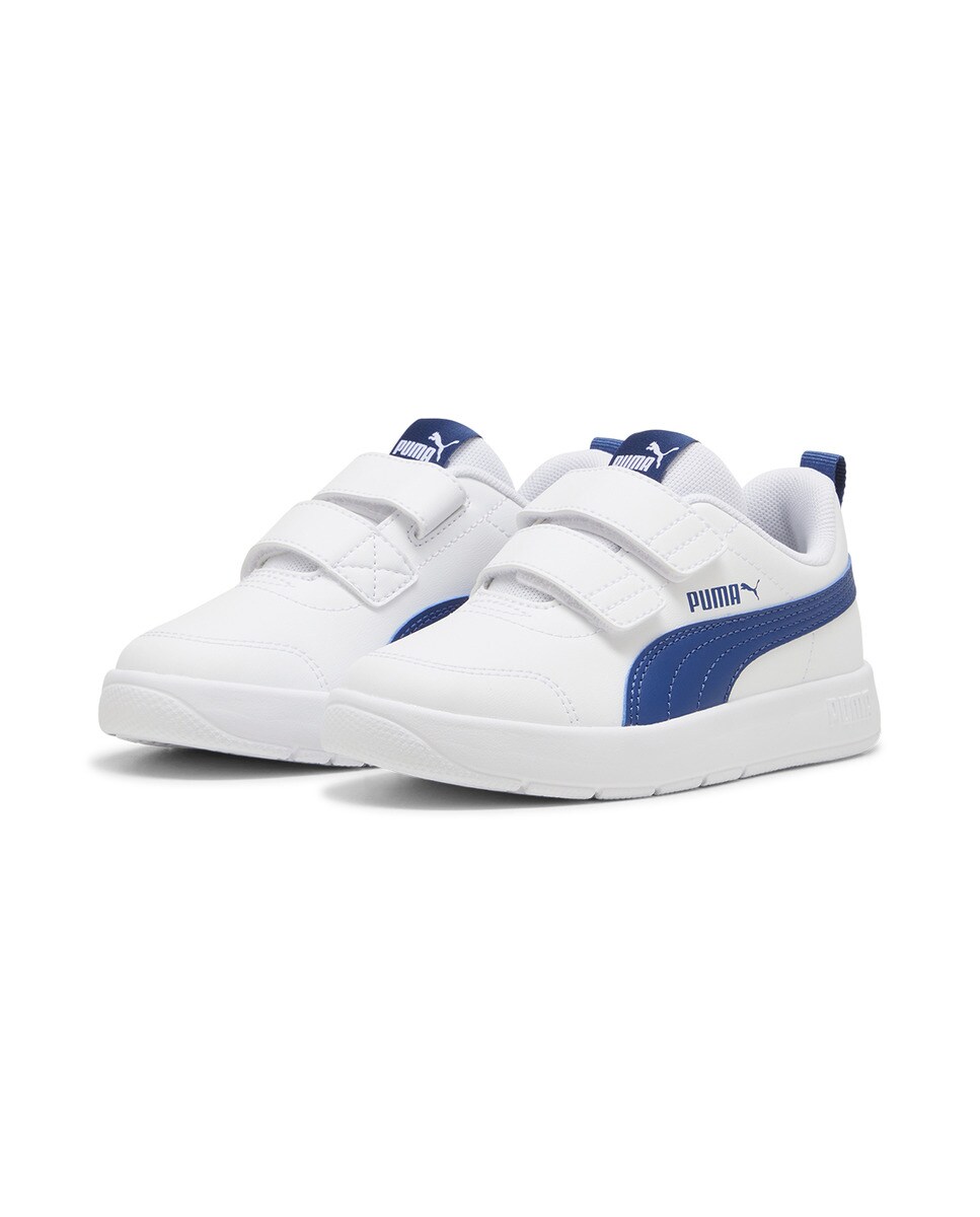 Sapatilhas Casual de Criança Courtflex V3 V Ps Branco / Azul-2